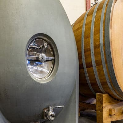 Cuve œuf beton du domaine Bretaudeau